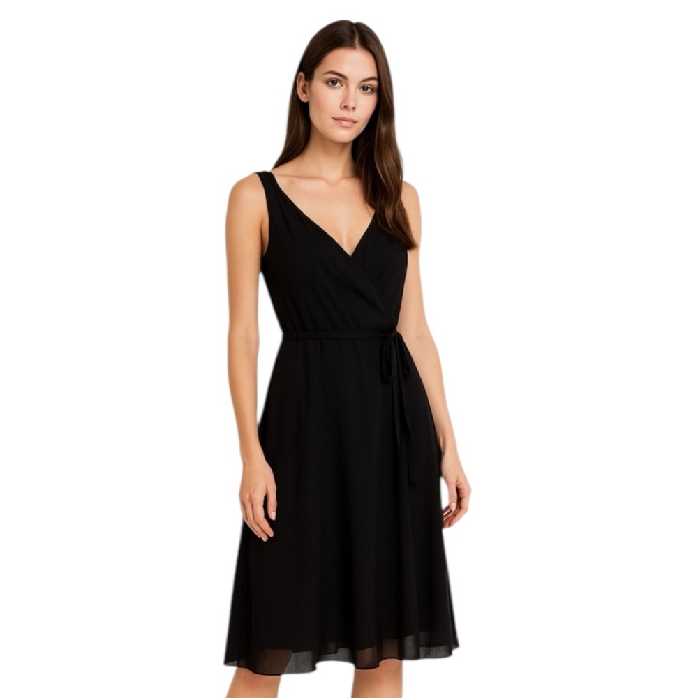 Black Silk Dress